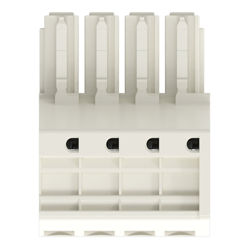 WAGO - Ein- und mehrpolige Klemmenleiste 1-Leiter-Federleiste 831-3104 CAGECLAMP,10mm²,lgr − 24 Stück