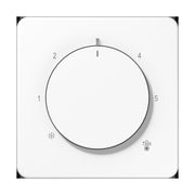 Jung - Abdeckung/Bedienelement für Installationsschalterprogramme Abdeckung CD 1749 BF WW für Raumtemp.Regler − 1 Stück