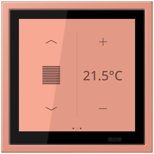 Jung - Bussystem-Mehrfach Bediengerät KNX Raumcontroller LCZ 459 BFD1S 233 locre rouge moyen