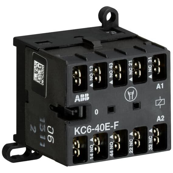 ABB Stotz S&J - Hilfsschütz, Relais Kleinhilfsschütz KC6-40E-F-05 220-240V DC