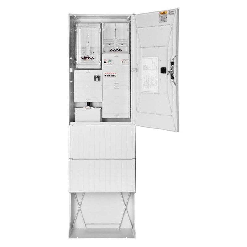 GSAB Elektrotechnik - Zähler-Komplettschrank Straßenbel.anschlußsäule 02.00.0P4 (Nachtabsenkung)