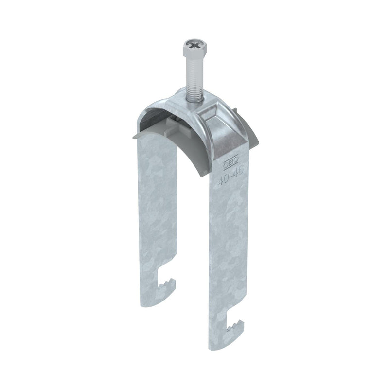 OBO Bettermann - Bügelschelle BS-F2-K-46 FT 0-46mm − 50 Stück