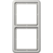 Jung - Abdeckrahmen Rahmen 2-fach lgr CD 582 WU LG waage/senkrecht
