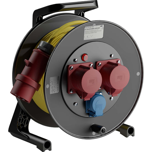 Schill - Kabeltrommel Spezialgummi-Kabeltrommel GT3102C516MD125PU525 m. Steckd. und Kabel
