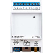 Etherma - Temperaturregler Reiheneinbau WLAN/LAN-Modul ET-9380 f.ET-9300 m.Antenne