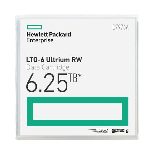 HP - Speichermedium digital LTO Ultrium-6 Cartridge C7976A 2.5TB/6.25TB