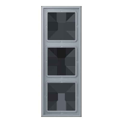 Jung - Abdeckrahmen Rahmen 3-fach LC 983 257 gris clair 59