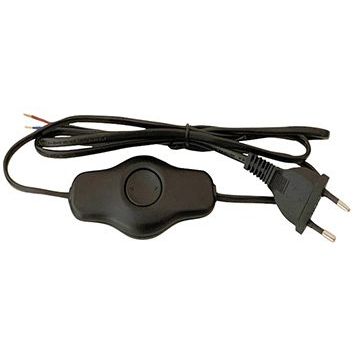 Scharnberger+Hasenbein - Schnurschalter/-dimmer LED-Schnurdimmer 1-66W 88162 schwarz