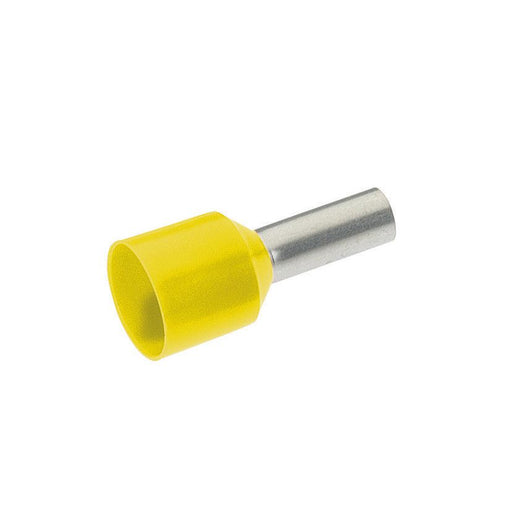 Cimco Werkzeuge - Aderendhülse Isol. Aderendhülse 187305 6qmmx 12 mm, gelb − 100 Stück