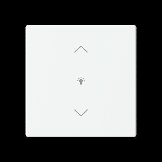 Busch-Jaeger - Bussystem-Tastwippe Abdeckung als Wippe LFDW/A.1.63.11-84 1f. Symbol Dimmen