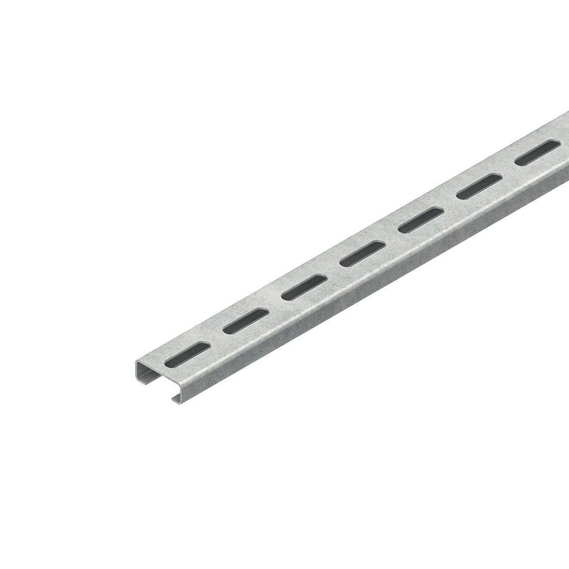 Niedax - Stiel/Profilschiene Reihenschiene 2910/2 VL − 2 Meter