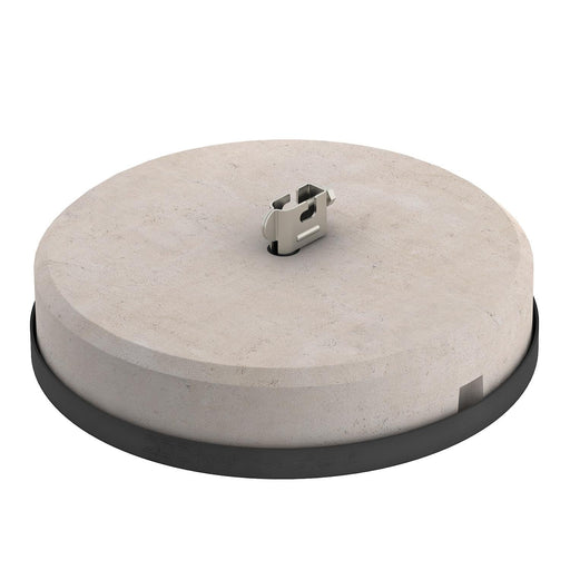 OBO Bettermann - Sockel für Fangeinrichtung Blitzschutz Standfuß 16kg F-FIX-16 frostb. Beton