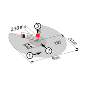 BEG Brück Electronic - Bewegungsmelder/Präsenzmelder komplett Bewegungsmelder RC-plus next N280 br braun