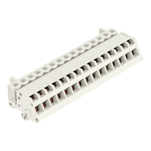 WAGO - Kabelsteckverbinder für Leiterplattensteckverbinder 1-Leiter Federleiste 721-315/008-000 CAGECLAMP 2,5mm²,lgr − 10 Stück
