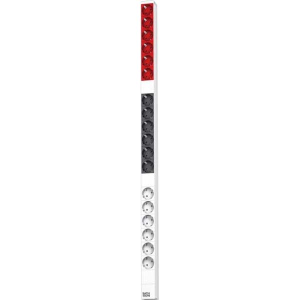 Bachmann - Power distribution unit (PDU) ALU Steckdosenleiste 18f. 333.853 1HE 18xSchutz.3xPha