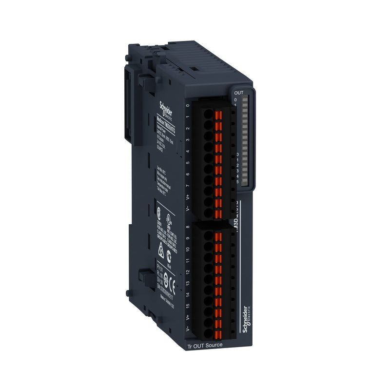 Schneider Electric - SPS-Digitales Ein-/Ausgangs-Modul E/A-Erweiterung TM3 TM3DQ16TG EA-Modul 16 dig.Ausg