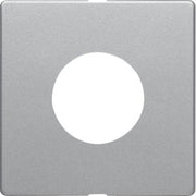 Berker - Abdeckung/Bedienelement für Installationsschalterprogramme Zentralstück alu/lack 11246084 Drucktas+LichtsigE10