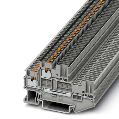 Phoenix Contact - Durchgangs-Reihenklemme Doppelstock-Klemme PTTB 1,5/S/2P-PV BU − 50 Stück
