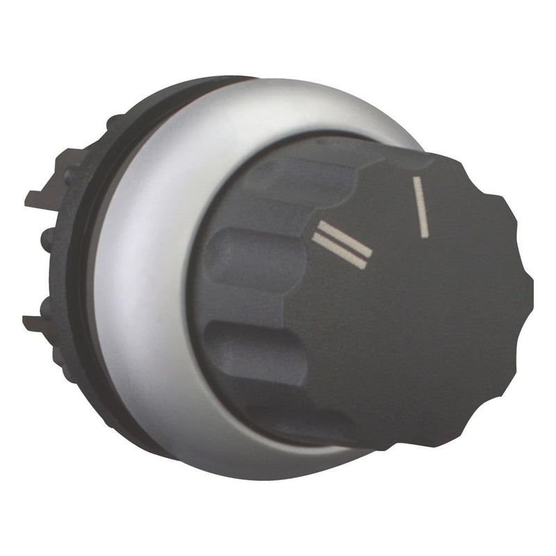 Eaton - Frontelement für Wahlschalter Wahltaste m.Drehknopf M22-WR-X92 2 Stell.,beschr. − 5 Stück