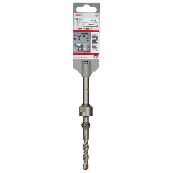 Bosch - Aufnahmeschaft für Bohrkronen PRO SDS plus Adapter, 2608598046 einteilig 175 mm M16