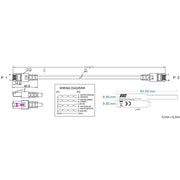 EFB-Elektronik - Patchkabel Kupfer Patchkabel Cat.5e EC5000 1,5m grSF/UTP 2xRJ45 mit SF/UTP