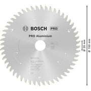 Bosch - Kreissägeblatt PRO Aluminium cordless 2608837756 Kreissägeblatt 150 x