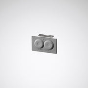 Trilux - Mechanisches Zubehör/Ersatzteile für Leuchten Endkappe YNSDHZKS7x4St-Esp03 silber