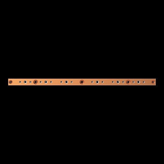 Striebel&John - Sammelschiene Innenausbau Modul ZXM1222 3FB 30x10