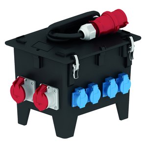 Bals Elektrotech - CEE-Steckdosen-Kombination (IEC 60309) Vollgummi-Verteiler 524443