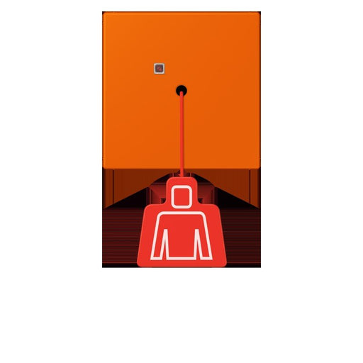 Jung - Behindertenelement für Installationsschalterprogramme Notrufsystem Zugtaster NRS LC 0834 ZT 224 orange