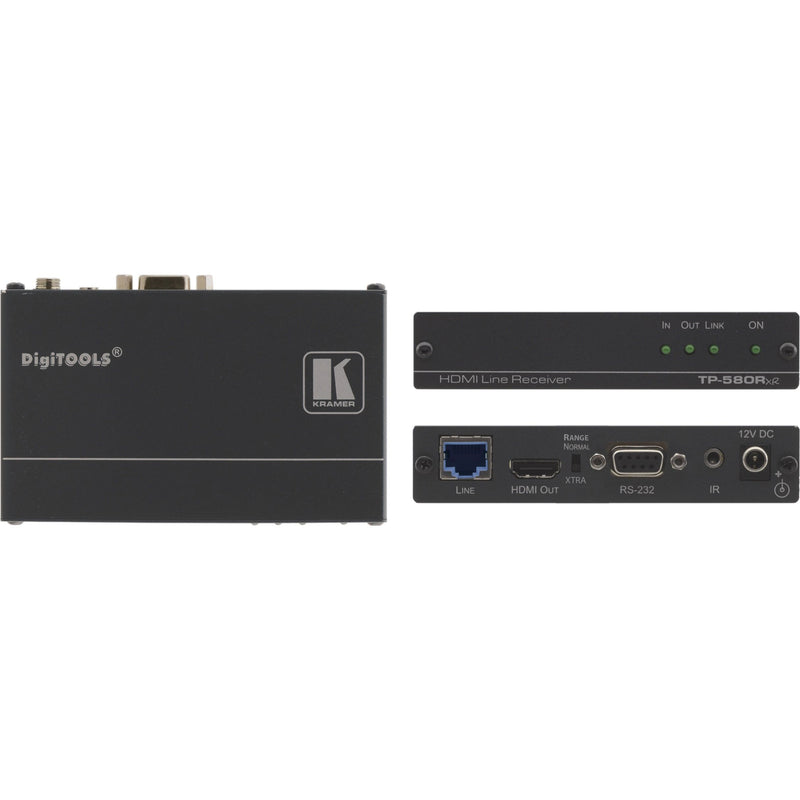 Kramer - Audio/Video-Funksystem HDMI-Empfänger TP-580RXR f.4K 60 UHD