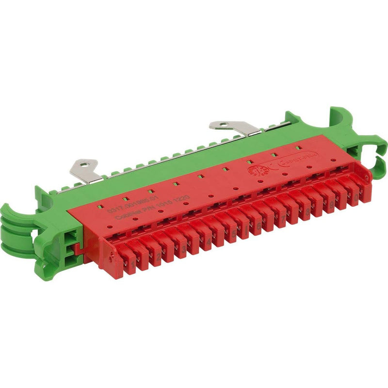 CobiNet - Fernmeldeleiste Erdanschlussleitung 120486 LSA-HD-RS-500mm − 10 Stück