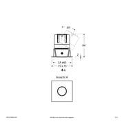 EVN Lichttechnik - Downlight/Strahler/Flutlicht LED-Einbauleuchte modular F07RXXXM0627L24D Konfigurationstype