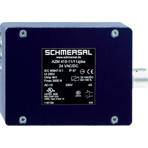 Schmersal - Positionsschalter mit Zuhaltung Sicherheitszuhaltung AZM 415-11/11ZPKE 24