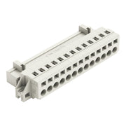WAGO - Kabelsteckverbinder für Leiterplattensteckverbinder 1-Leiter-Stiftleiste 721-613/019-000 CAGECLAMP,2,5mm²,lgr − 25 Stück
