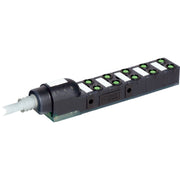 Murrelektronik - Rundsteckverbinder, feldkonfektionierbar (Industriesteckverbinder) Verteiler Exact8 10xM8 8000-80010-3840300 3-pol. Ltg.fest 3.0m