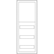ABN - Gehäuse/Schaltschrank (leer) Wandgehäuse SP15RK032 IP54 SK2 schutzisol