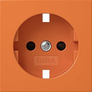 Gira - Zubehör/Ersatzteile für Installationsschalterprogramme Abd. SCHUKO-Steckd. SH ZSV 4921109 Orange