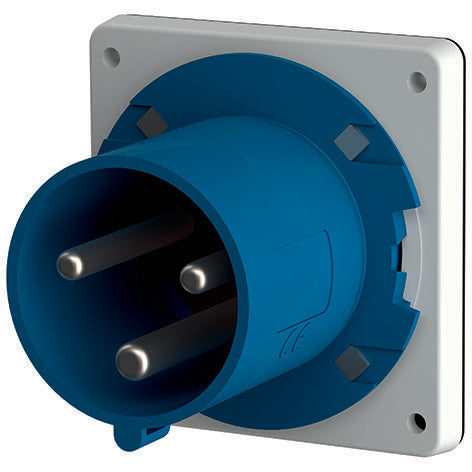 Mennekes - CEE-Gerätestecker (IEC 60309) Anbaustecker TA 1981 63A,3p,6h,230V,IP44