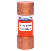 Mersen - Zylindrische Sicherung Sicherungseinsatz AJT2-8/10N 21x57 AC600V 2,8A/T − 10 Stück