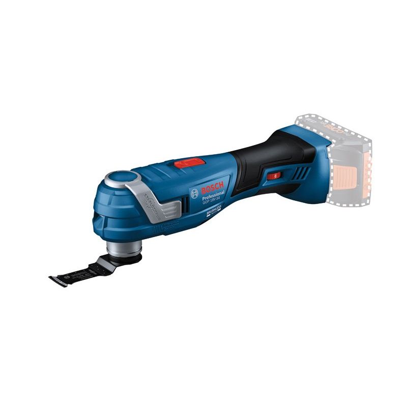 Bosch - Oszillierer (Akku) Multifunktionswerkzeug 06018G2002 GOP 18V-34 (L) + Ac