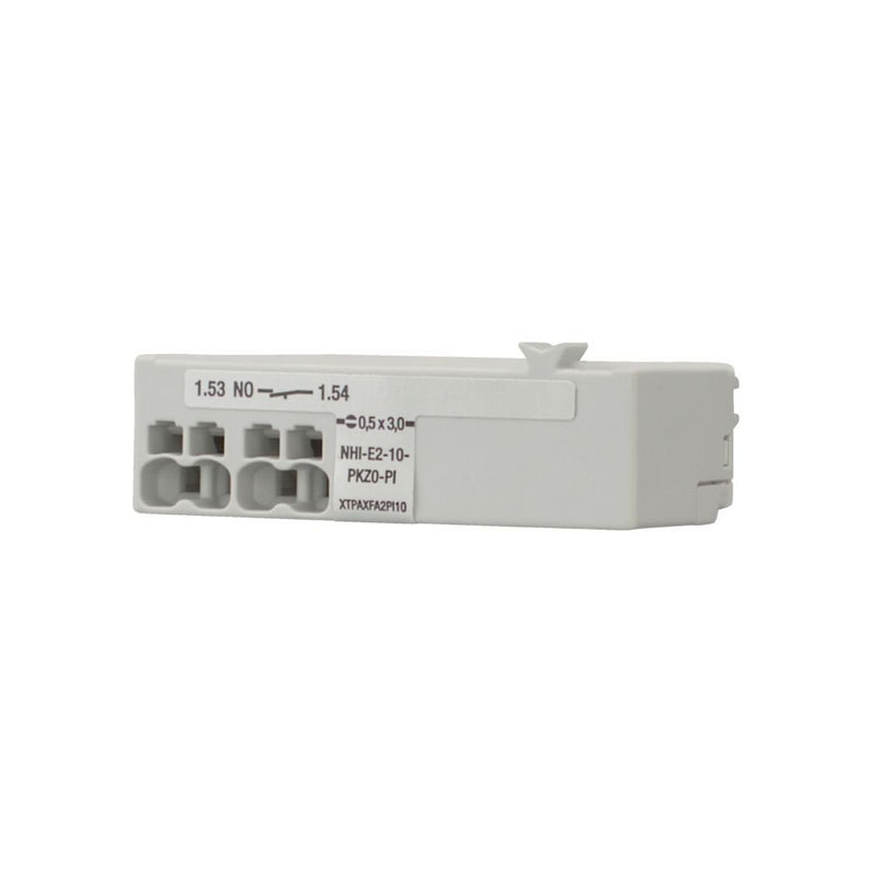 Eaton - Hilfsschalterblock Hilfsschalter PKZ, NHI-E2-10-PKZ0-PI 1S / 0 Oe, front