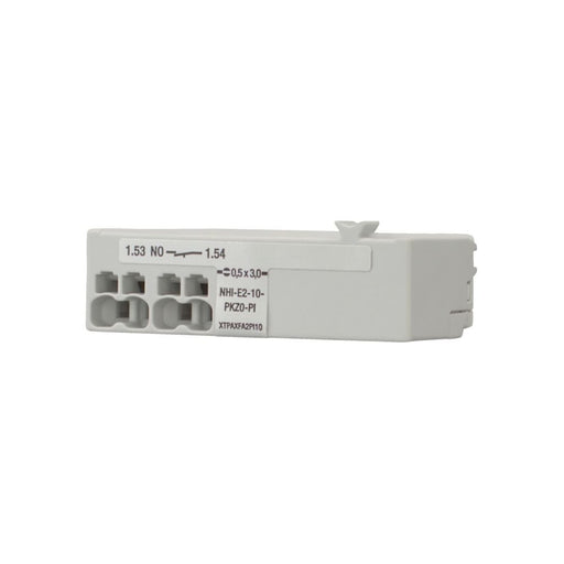 Eaton - Hilfsschalterblock Hilfsschalter PKZ, NHI-E2-10-PKZ0-PI 1S / 0 Oe, front