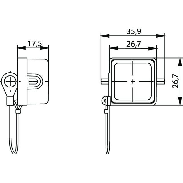 Telegärtner - Staubschutz für Steckverbindungen STX V5 Flanschschutzkappe 100022775 Metall