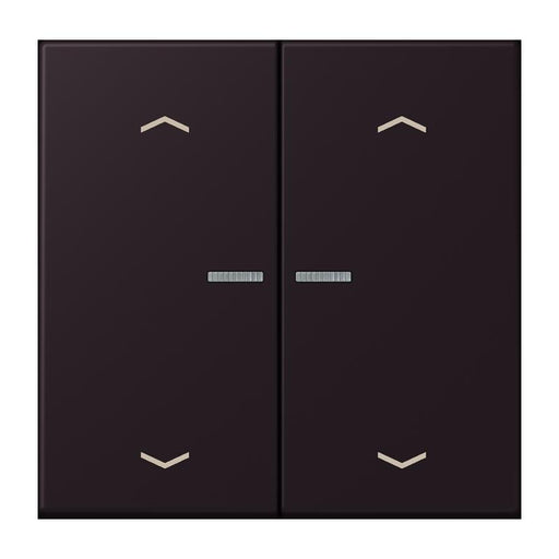 Jung - Bedienelement intelligent Taster mit Pfeilsymbolen BT LC 17102 P 248 noir divoire