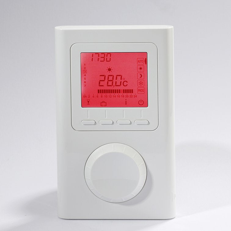 Vitramo - Smart-Thermostat Fernbedienteil, Funktherm. VTX-SP wochenprog.135x81x22