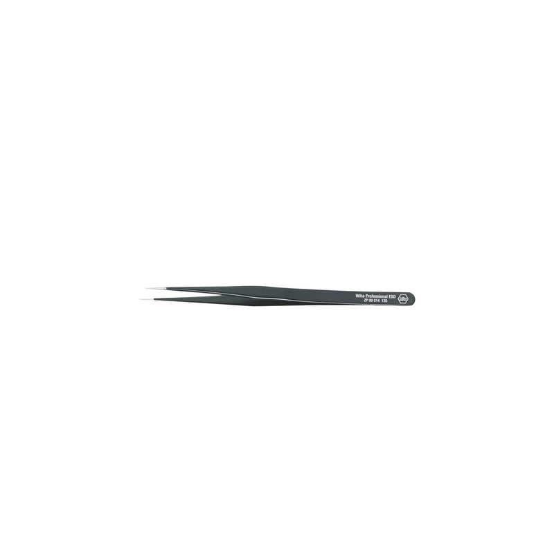 Wiha - Pinzette Präzisionspinzette ZP 09 0 14 135mm Professional ESD