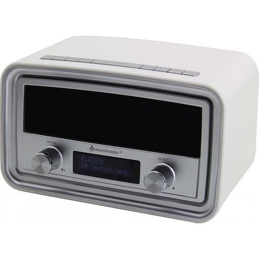 Soundmaster - Radio DAB+/UKW Uhrenradio UR190WE si-ws m.Festsenderspeicher − 2 Stück