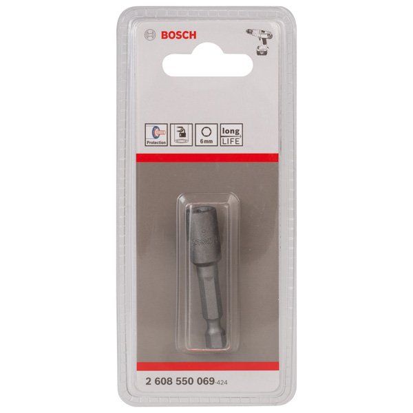 Bosch - Steckschlüssel Steckschlüssel, 50 x 6 mm, 2608550069 M 3,5, mit Magnet