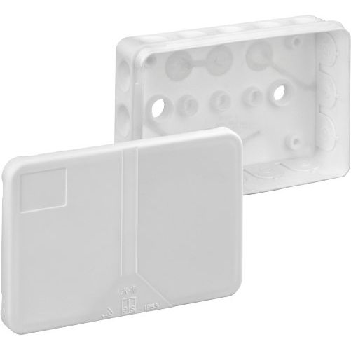 Spelsberg - Dose, Gehäuse für Montage auf der Wand/Decke Verbindungsdose 2K-16-L/w − 5 Stück